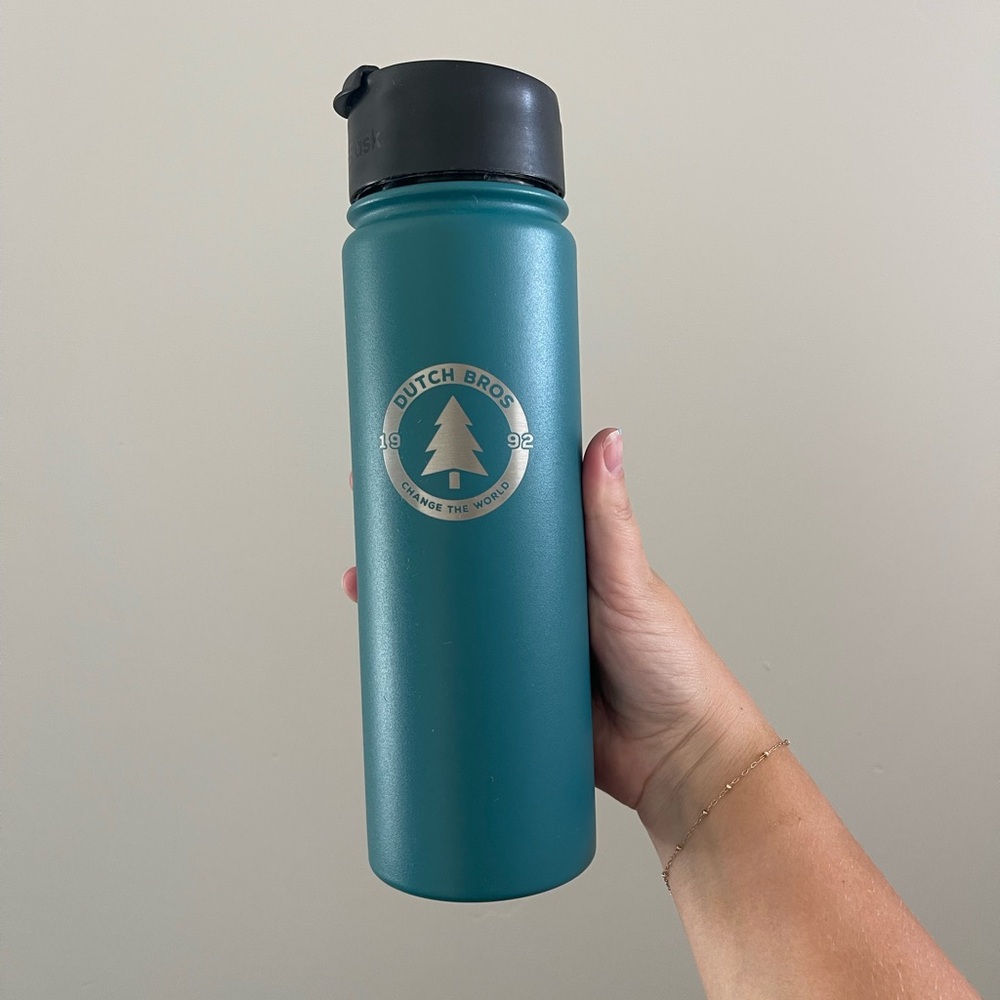 Dutch Bros Aqua Insulated Bottle